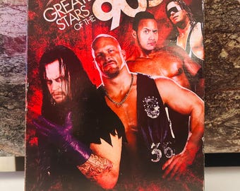 WWE Greatest Stars of the 90s Cardboard Case 3-Disc DVD