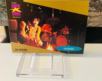 Jimi Hendrix #11 1991 Super Stars Trading Card