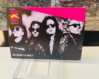 The Sisters of Mercy 1991 Super Stars Trading Card #236