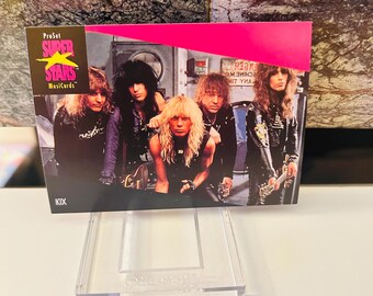 Kix 1991 Super Stars Trading Card #198 version 2 Logo Top LEFT