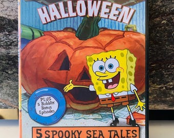 SpongeBob Halloween Nickelodeon 5 Spooky Tales 2002 Preowned DVD