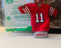 San Francisco 49ers Toy Jersey #11 Alex Smith NFL Burger King toy