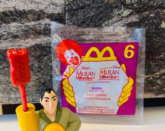 Mulan Shang Pop Up Toy 1998 Happy Meal Toy