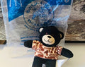 Dimples Teddy Build a Bear 2006 Happy Meal Toy in a Camouflage Shirt