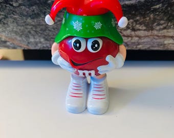 Holiday M&Ms Figure Toy Figurine Mars Inc