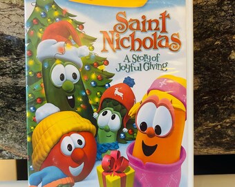 Veggie Tales Saint Nicholas A Story of Joyful Giving Preowned DVD