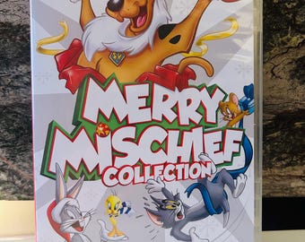Scooby Doo Merry Mischief Collection, Looney Tunes, Tom & Jerry Preowned DVD