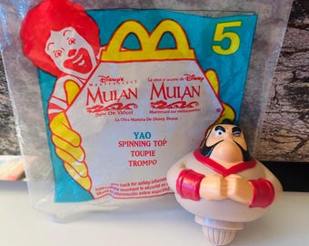 Mulan Yao Spinning Top 1998 Happy Meal Toy