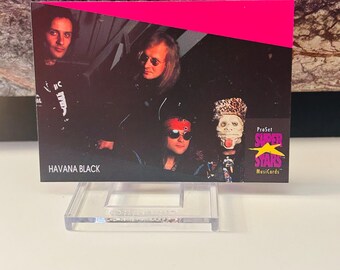 Havana Black 1991 Super Stars Trading Card #312
