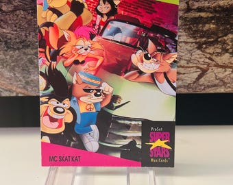 MC Skat Kat 1991 Super Stars Trading Card #277