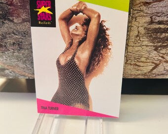 Tina Turner 1991 Super Stars Trading Card #98