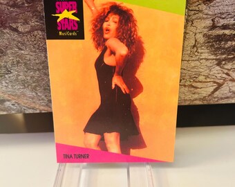 Tina Turner 1991 Super Stars Trading Card #97