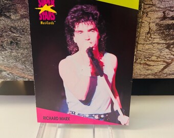 Richard Marx 1991 Super Stars Trading Card #72