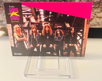Trouble 1991 Super Stars Trading Card #242