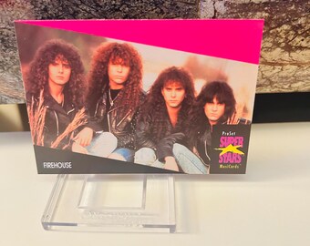 Firehouse 1991 Super Stars Trading Card #307