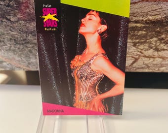 Madonna 1991 Super Stars Trading Card #66