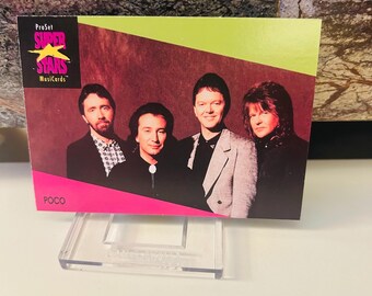 Poco 1991 Super Stars Trading Card #89