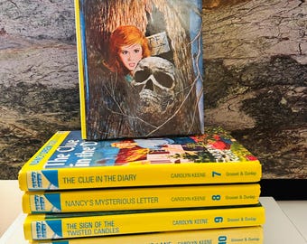 Nancy Drew Book Set Books 7 to 12 (Hardcover Flashlight Series)