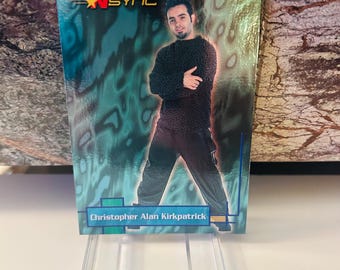 Chris Kirkpatrick NSYNC Trading Card #3 Winter Wonderland Collection (2000)