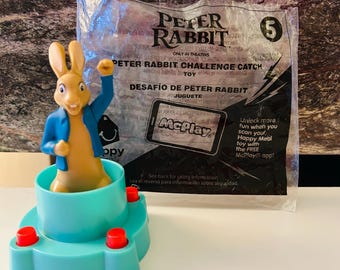 Peter Rabbit Happy Meal Challenge Catch Toy