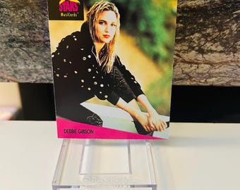 Debbie Gibson 1991 Super Stars Trading Card #43