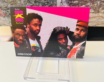 Living Colour 1991 Super Stars Trading Card #201