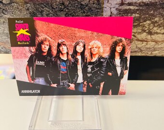 Annihilator 1991 Super Stars Trading Card #149