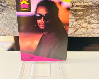 Maxi Priest 1991 Super Stars Trading Card #86