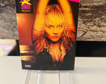 Doro Pesch 1991 Super Stars Trading Card #164