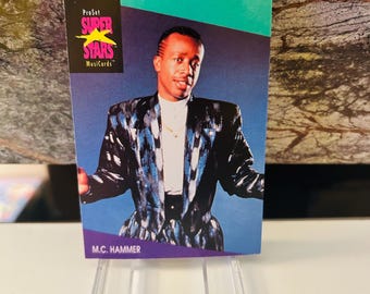 M.C Hammer 1991 Super Stars Trading Card #124