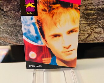 Colin James 1991 Super Stars Trading Card #190