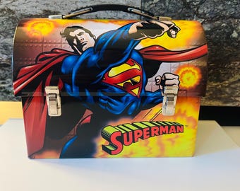Superman 2001 7x5 Empty Storage Container