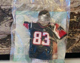 Atlanta Falcons Toy Jersey #83 NFL Burger King Toy, Alge Crumpler