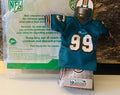 Miami Dolphins Toy Jersey #99 NFL Burger King toy, Jason Taylor