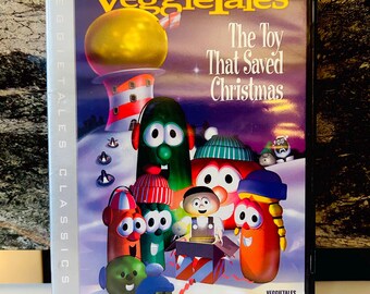 Veggie Tales The Toy that Saved Christmas 2002 Preowned DVD