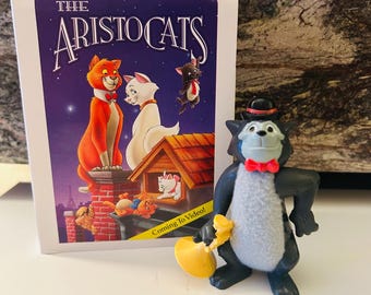 Aristocats Collector Figurine Toy 1995 with Case