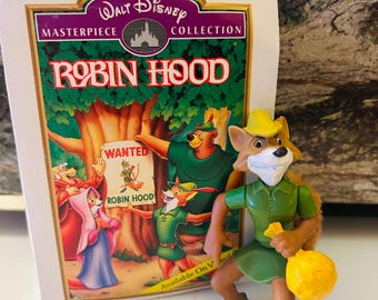 Robin Hood Movie Figurine Toy 1995 with Case