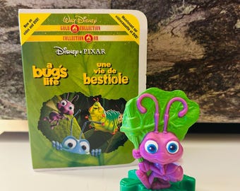 A Bugs Life Movie Figurine Toy 2000 with Case