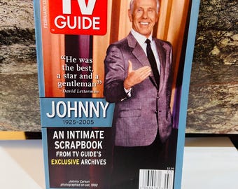 Johnny Carson TV Guide 2005 Edition