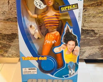 Sporty Spice Talking Doll 1999 Spice Girls Collection, Still Talks