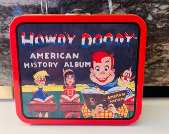 Howdy Doody Show 4.5x5.5 Empty 1998 Storage Container