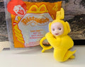 Teletubbies 2000 Laa Laa Clip Soft Toy