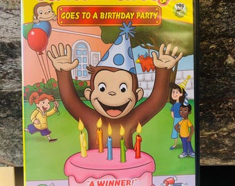 Curious George Goes to a Birthday Party Preowned DVD