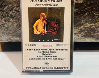 Ten Years After 1973 Recorded Live Cassette