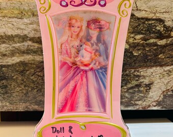 Barbie Princess and the Pauper 2004 Gift Box Empty Storage Container
