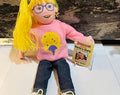 Babysitters Club Karen Little Sister 12" Plush Doll 1992