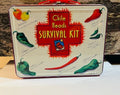 Chile 6x8 Dave's Gourmet Empty Tin Storage Metal Container