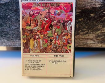 Iron Butterfly Live Cassette In-A-Gadda-Da-Vida