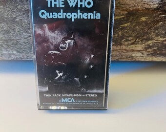The Who Cassette 1973 Quadrophenia