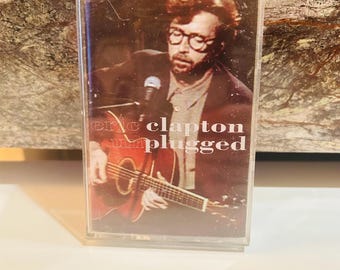 Eric Clapton Cassette 1992 Unplugged